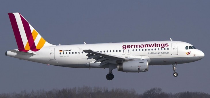 Airbus A319 авиакомпании Германвингс