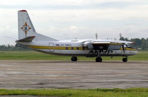Самолет Ан-24 авиакомпании Амур
